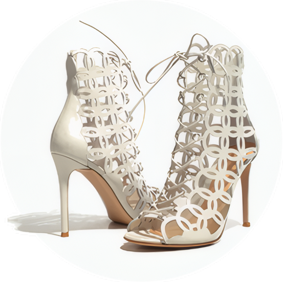 Lace Heels