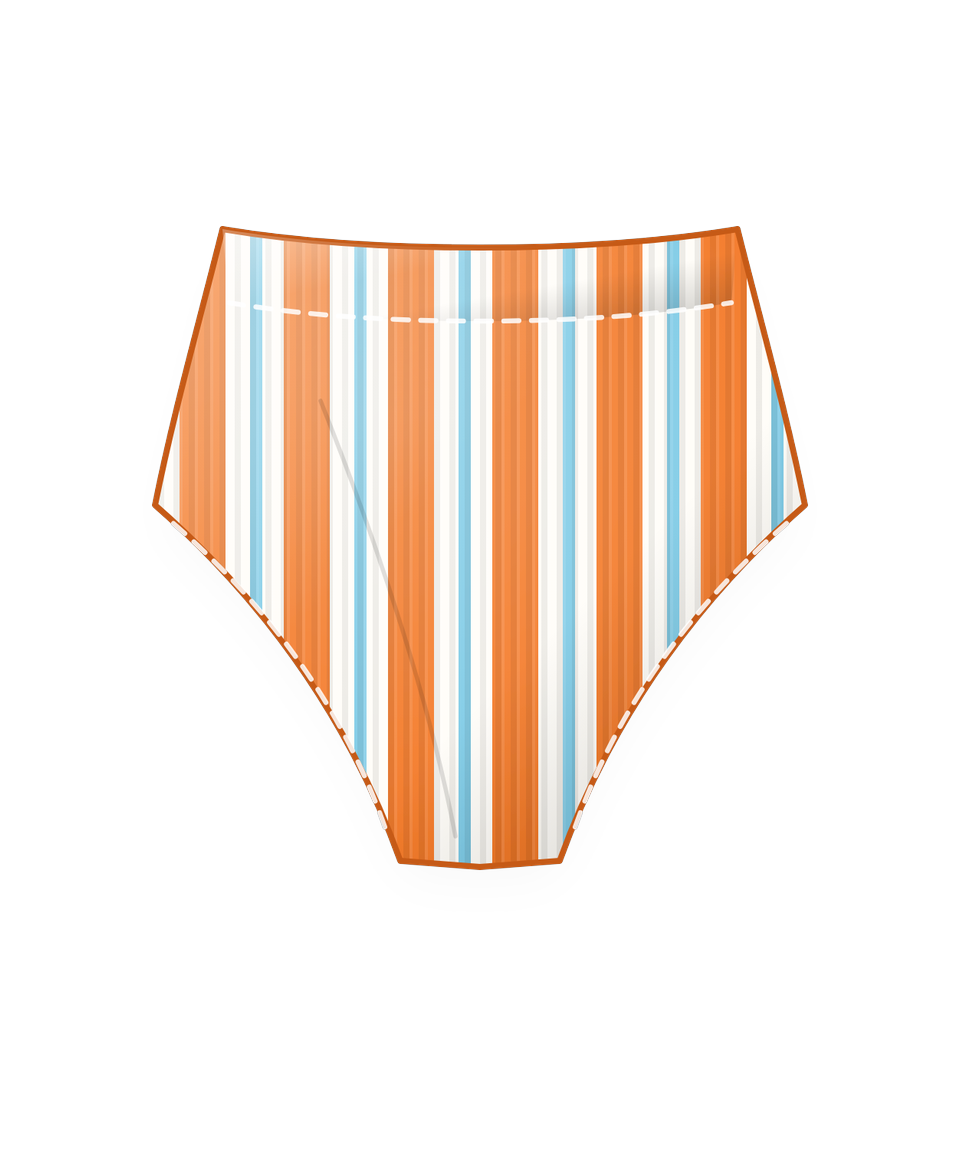 Marea High-Waist Bottom
