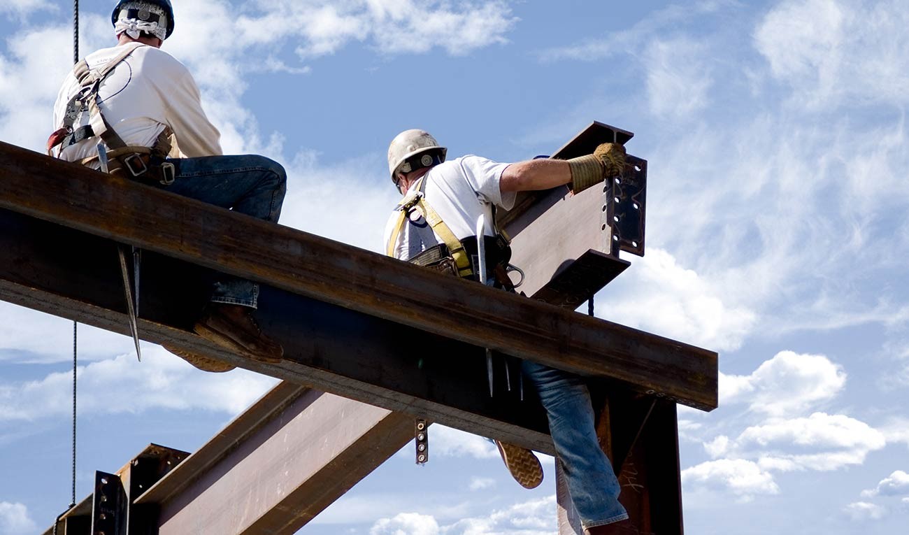 Frame on site
