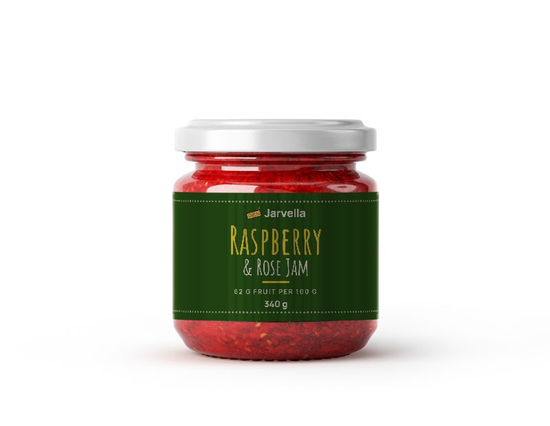 Raspberry & Rose Jam