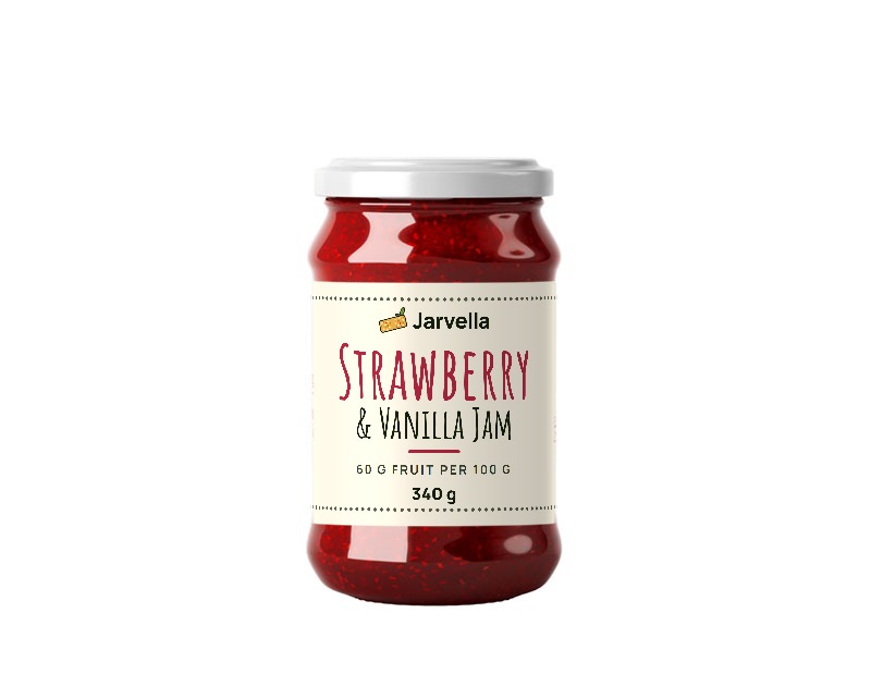 Strawberry & Vanilla Jam