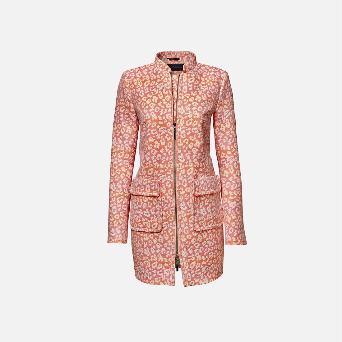 Pink Tweed Coat
