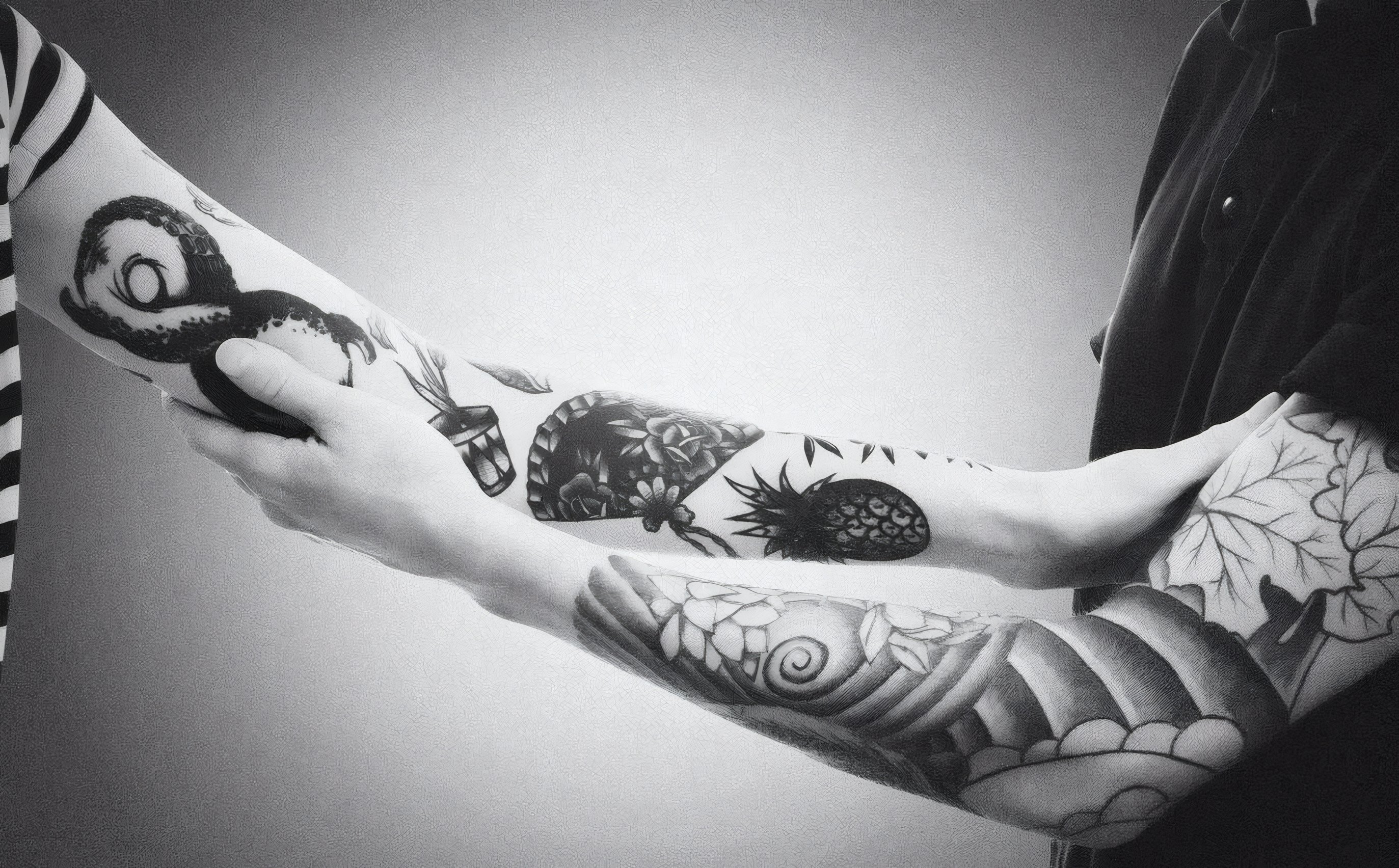 A healed flash sleeve