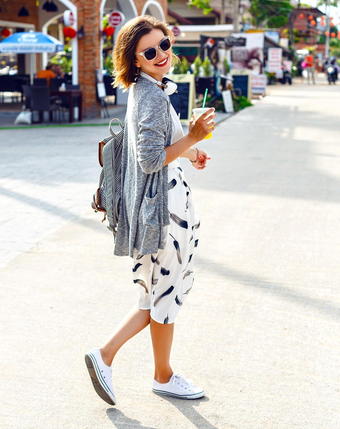 Ten Ways To Wear A White Midi Skirt