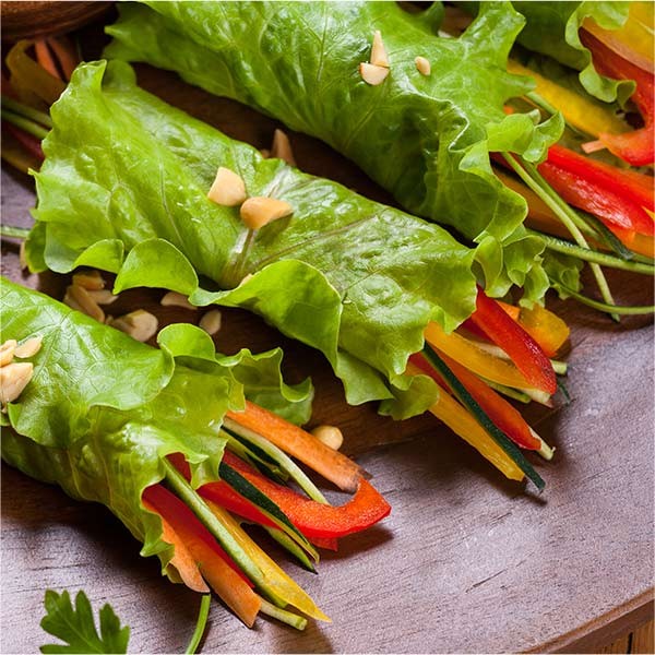 Satay Lettuce Cups