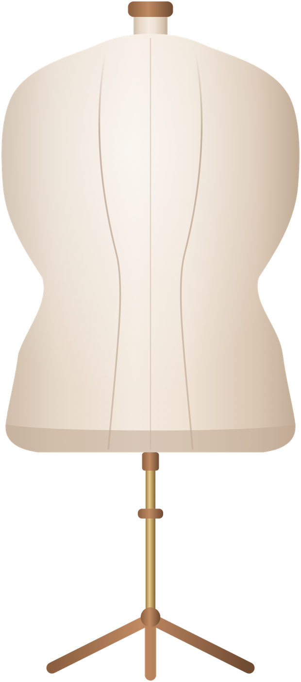 A tailor's dress form