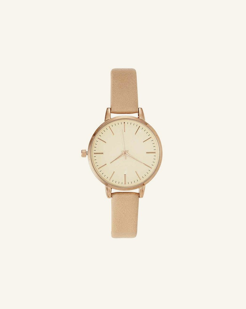 Nude Strap Watch