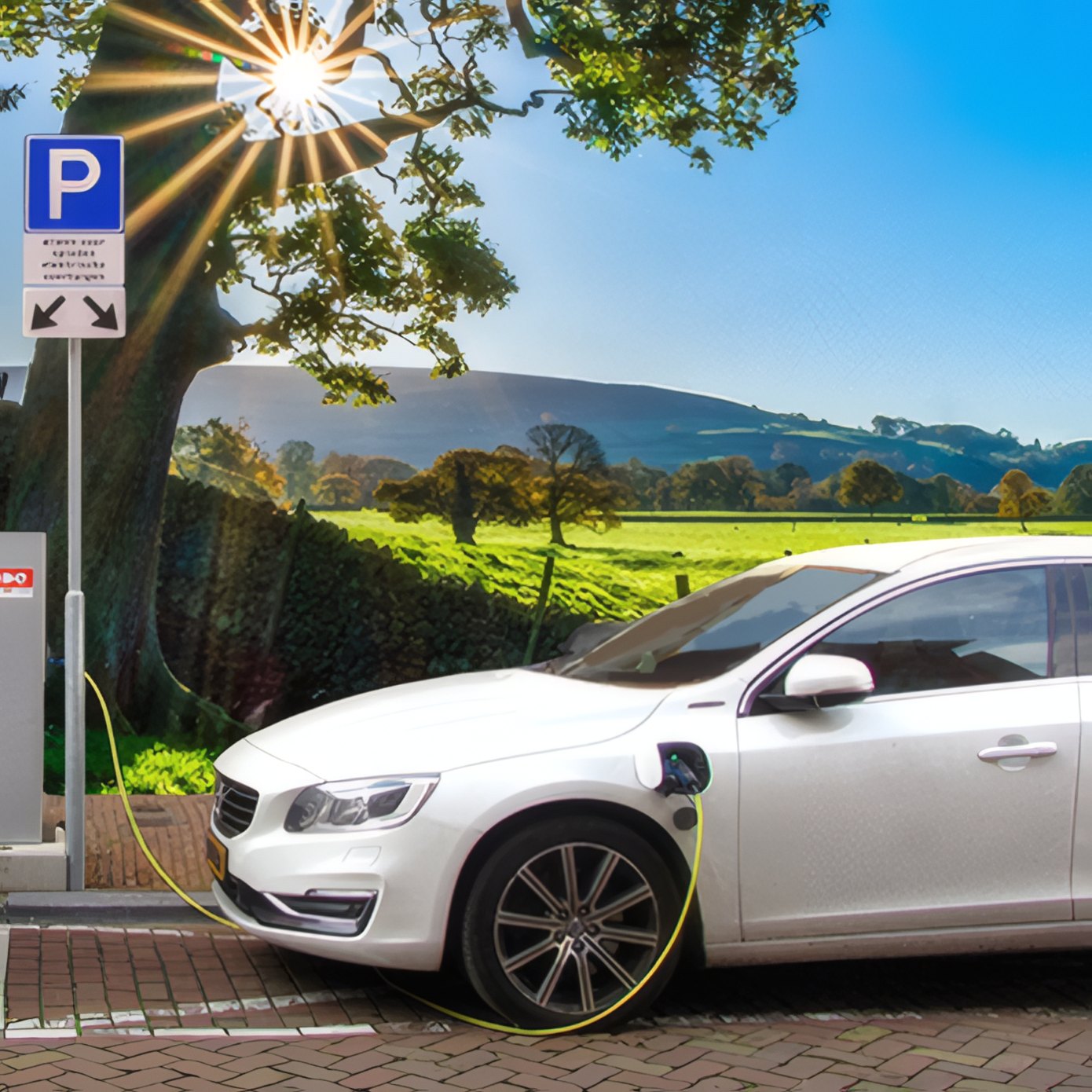 A drive day briefing on the forecourt