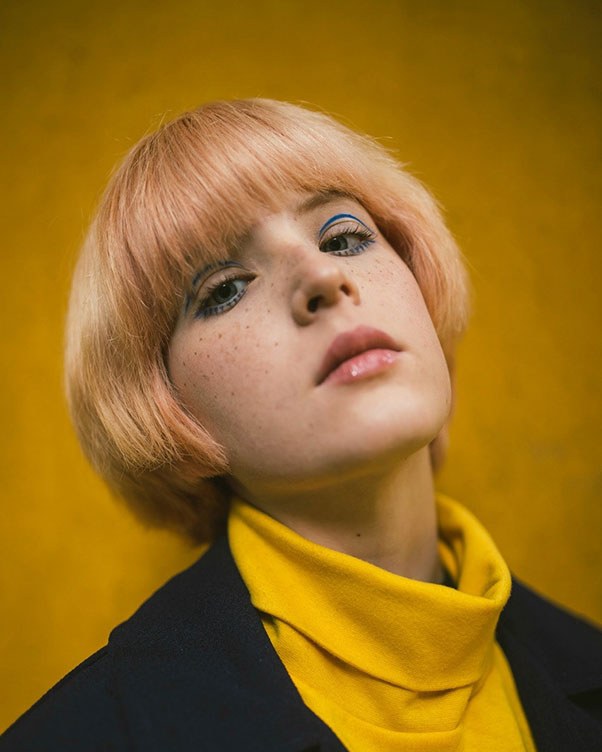 Mustard Roll-Neck