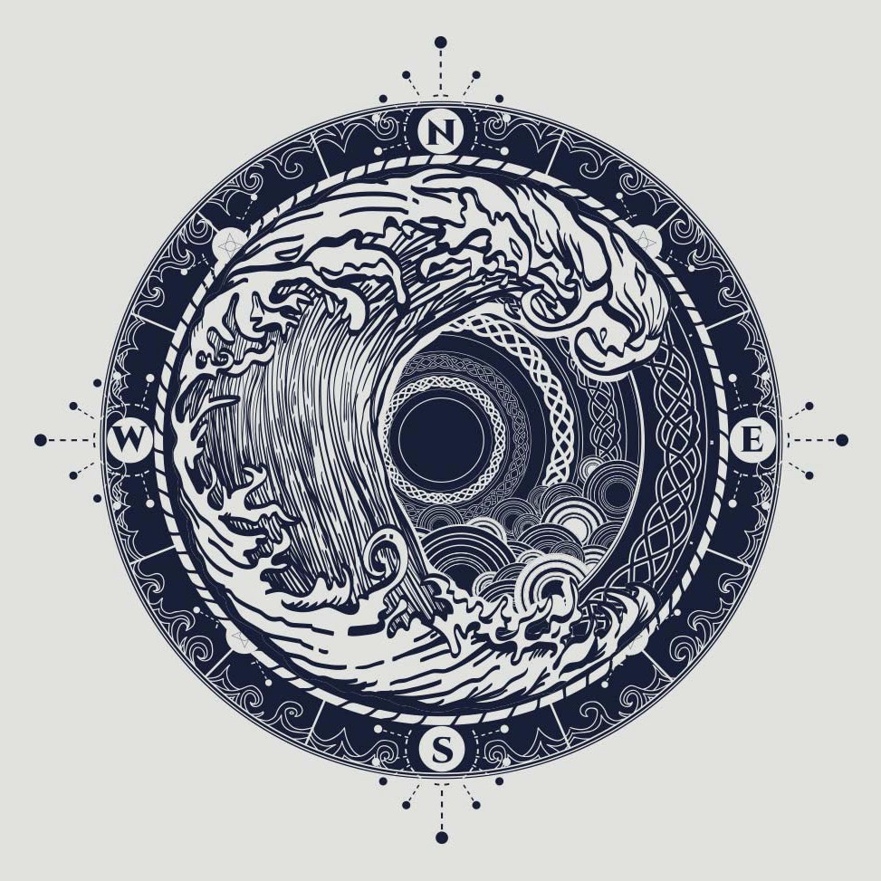 Compass & Wave, a flash design