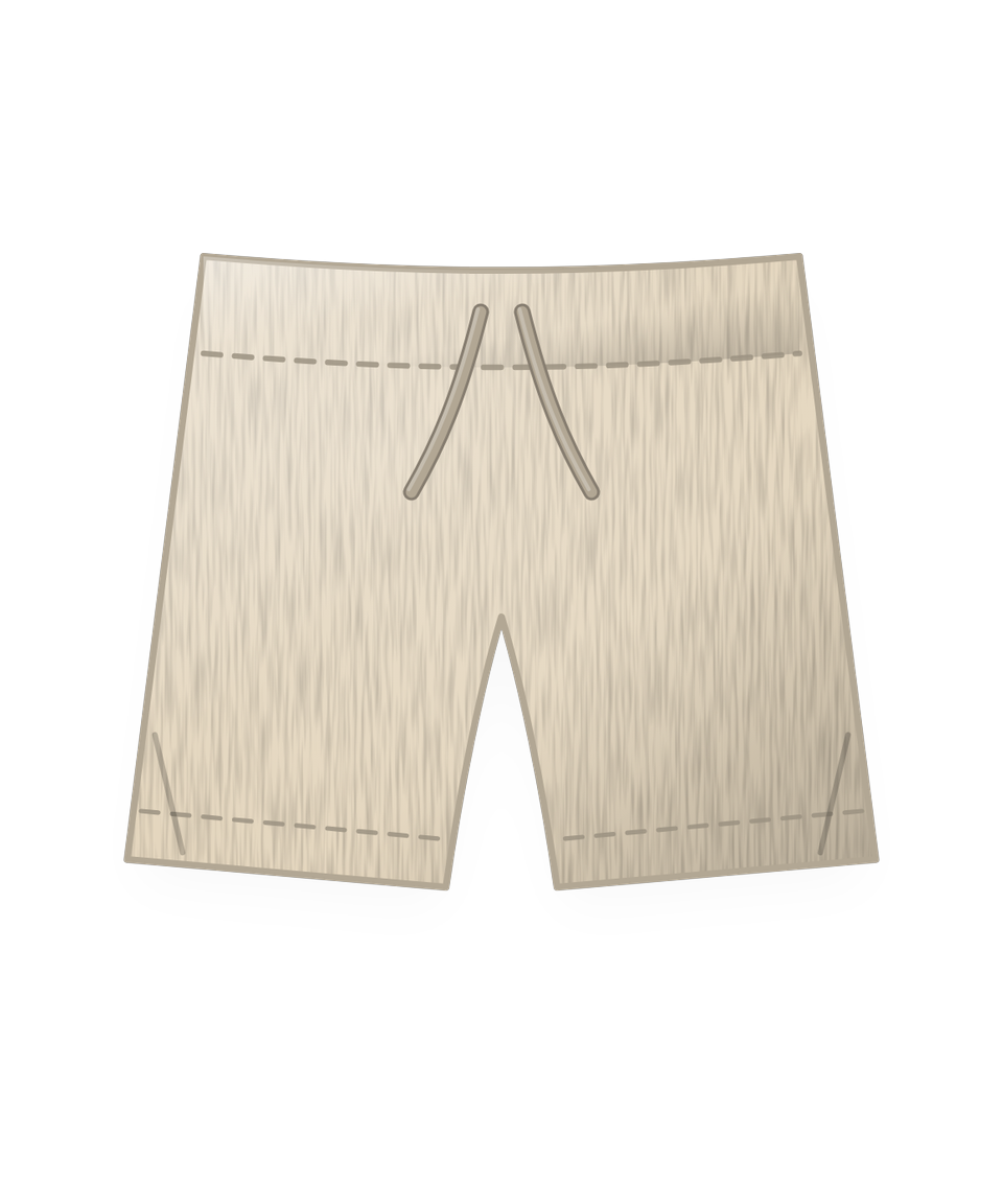Cala Linen Short in Natural Linen