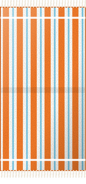 The Cabana Beach Towel on the line