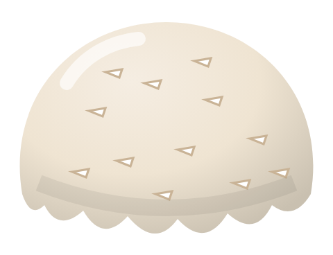 A scoop of Toasted Coconut