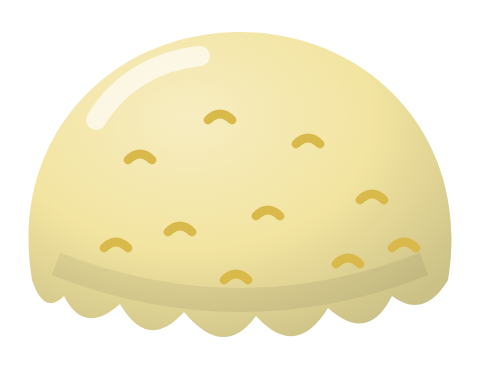 A scoop of Amalfi Lemon