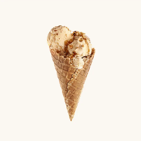 Maple Butter Pecan Cone