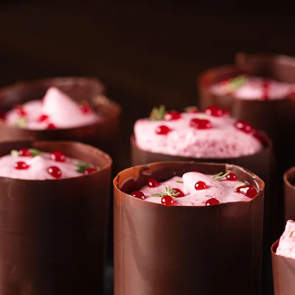 Raspberry Cremeux Verrine