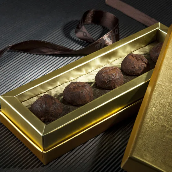 Dusted Cocoa Truffle Box