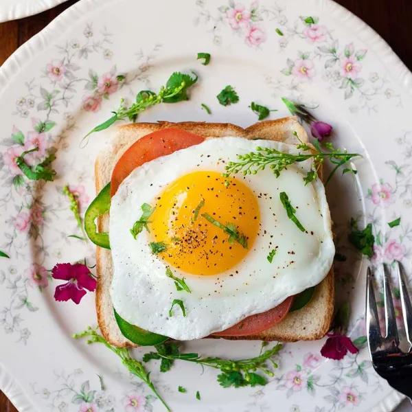 Sunny-Side Breakfast Toast