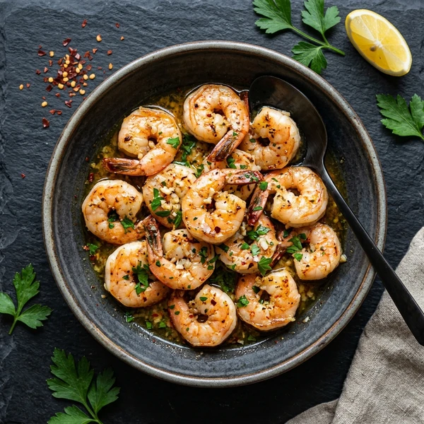 Grilled Tiger Prawns
