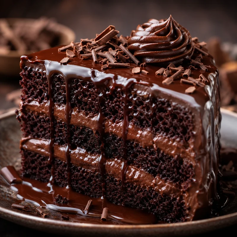 Triple Chocolate Cake