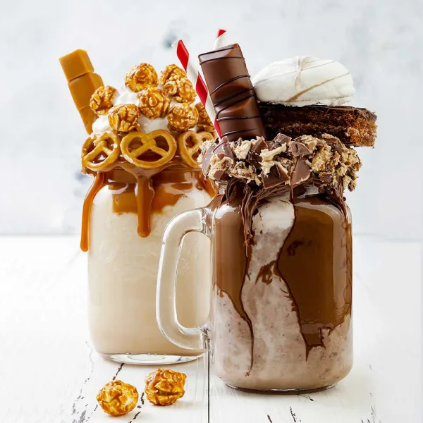 Caramel Chocolate Freakshake