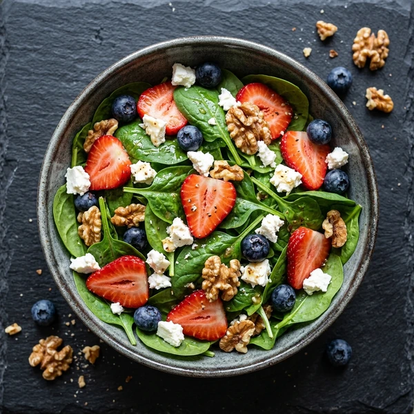 Berry & Spinach Salad