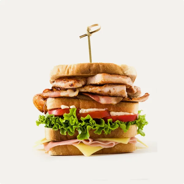 Stacked Club Sandwich
