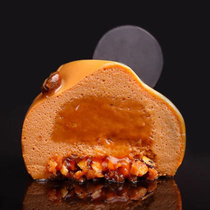 Caramel Hazelnut Entremet