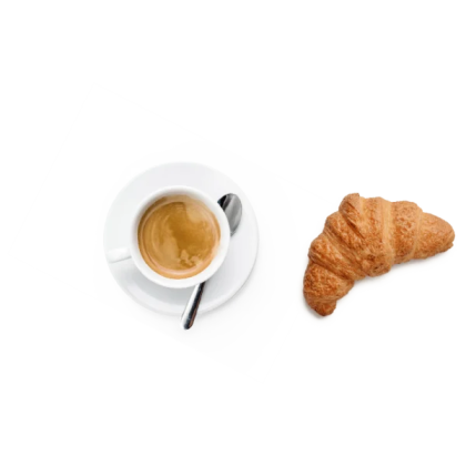 Espresso and Butter Croissant